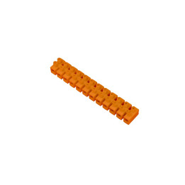 Terminal strip orange 12x6.0mm2