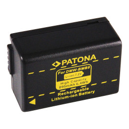 Patona PT1092 Replacement Battery for Panasonic DMW-BMB9 895mAh Li-Ion