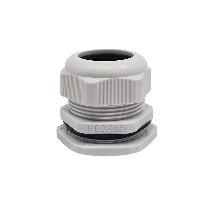M63-Kabelverschraubung aus Kunststoff, IP68, 37-44 mm