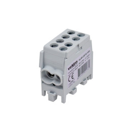 Borne HLAK Al/CU 2x25-2x16mm - gris