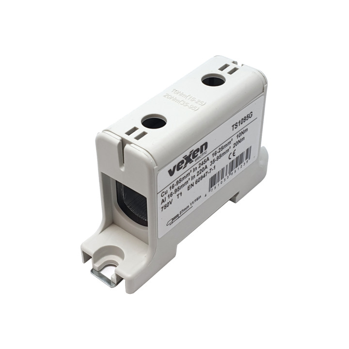 TS1095G L bornier universel Al/Cu 16-95mm2