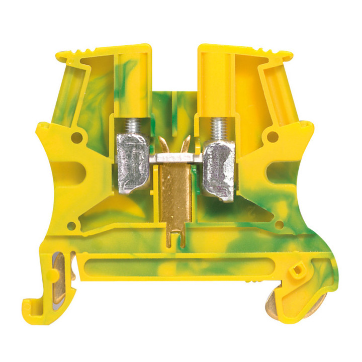 Bornier Viking 3 -vis -pour conducteur -1 connexion -base métallique -pas 6