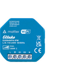 Attuatore dimmer universale con IP, Matter tramite Wi-Fi, opzionalmente con EnOcean, fino a 300W REST API