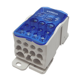 Répartiteur DT250 250A en 35x120mm2 ; sortie 2x35mm2, 5x16mm2, 4x10mm2