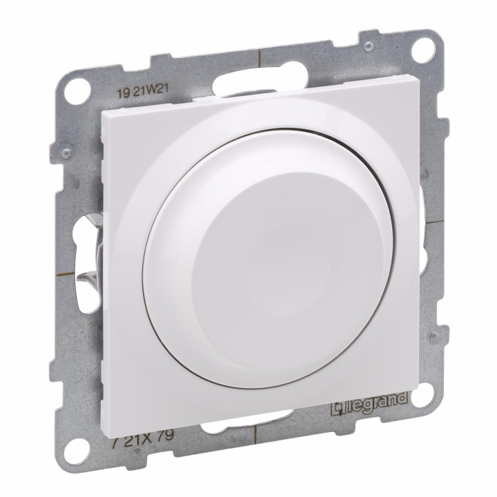 DIMMER ROTATIVO SUNO 300W TUTTE LE CARICHE BIANCO