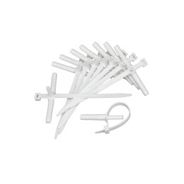 Cable mounting clip with dowel UM8-75  (pack. 100 pcs.)