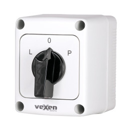 Interrupteur à came d'inversion de moteur PNGRS2511 L-0-R 3P 25A IP65