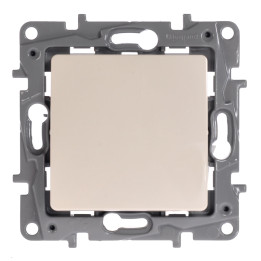 Interrupteur unidirectionnel Niloe - 1 voie - 10 AX - 250 V - bornes automatiques - ivoire