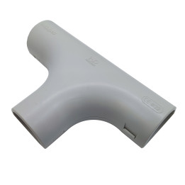 BP TCS 20/p Pipe T-shaped connector, gray