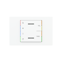 Rectangular Plate 71 (Form/Flank/NF) (80x121) 1 window (60x60) Pure white Plastic