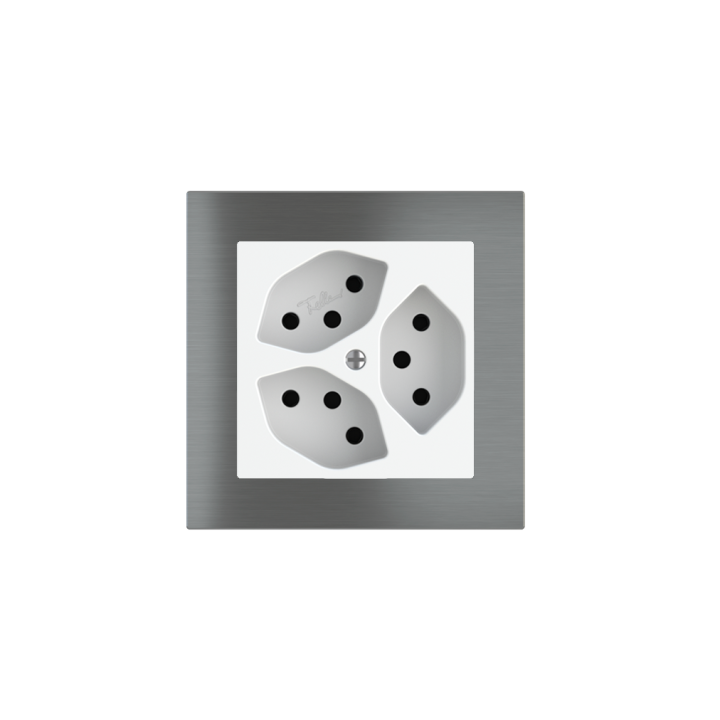 Square magnetic plate (60x60 mm window) Proxima series Metal Quantum Carbon