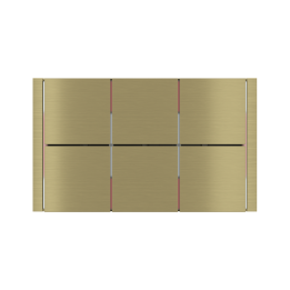 Ekinex накладка FF 86x126 mm латунь металл EK-FOR-GBB
