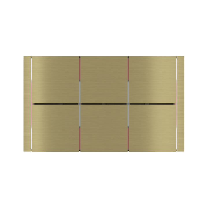 Ekinex накладка FF 86x126 mm латунь металл EK-FOR-GBB