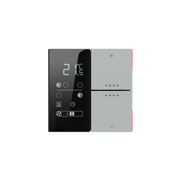 Ekinex накладка Form/Flank/NF 40x40 mm серый Fenix NTM EK-TQQ-FGE