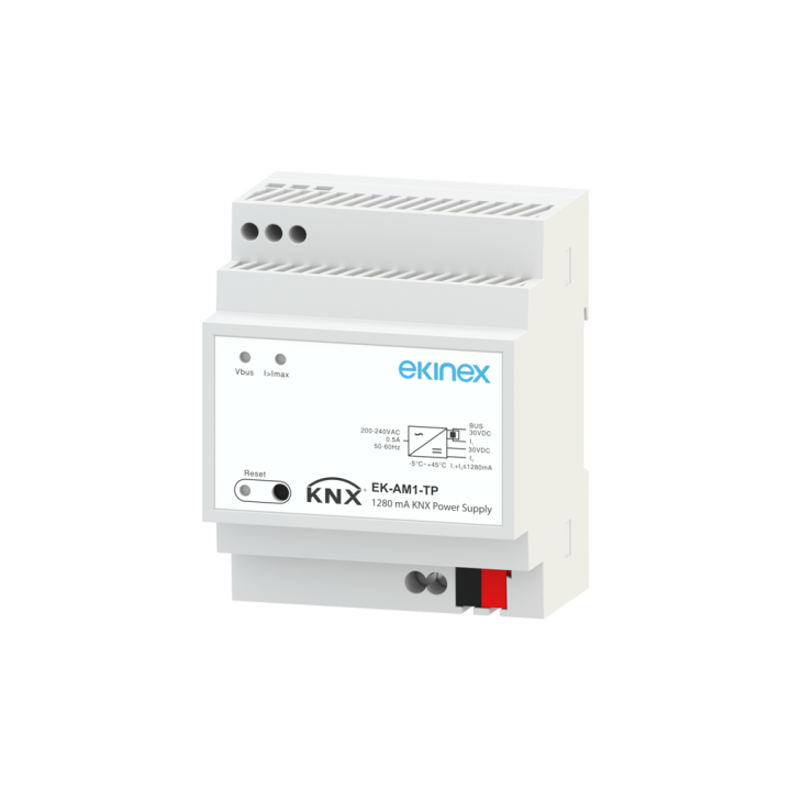 Bus power supply with auxiliary output 30 VDC - 1280 mA