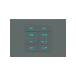 Rectangular Plate Deep (FF/71/20Venti) (87x128) 1 window (45x68) Fenix NTM Green Commodore