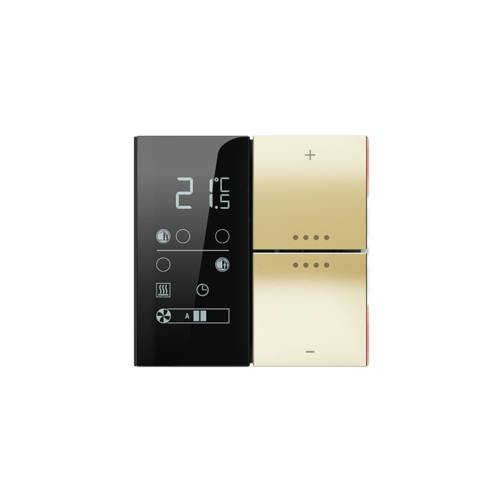 kit 4 rockers FF (Form/Flank/NF) Square (40x40) Metal HT Champagne
