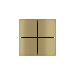 Kit 4 rockers FF (Form/Flank/NF) Square (40x40) Metal Brass