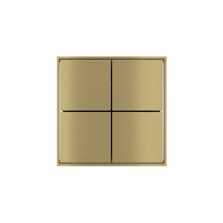 Kit 4 rockers FF (Form/Flank/NF) Square (40x40) Metal Brass
