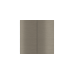 Ekinex накладка Form/Flank/NF 40x80 mm никель металл EK-TRV-GBR