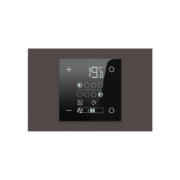 Rectangular Plate 71 (Form/Flank/NF) (80x121) 1 window (60x60) Fenix NTM Cocoa Orinoco