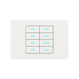Rectangular Plate Deep (FF/71/20Venti) (87x128) 1 window (45x68) Fenix NTM White Malè