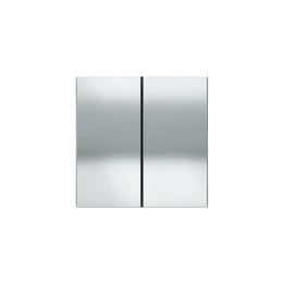 kit 2 rockers FF (Form/Flank/NF) vertical rectangular (40x80) Metal HT Chrome