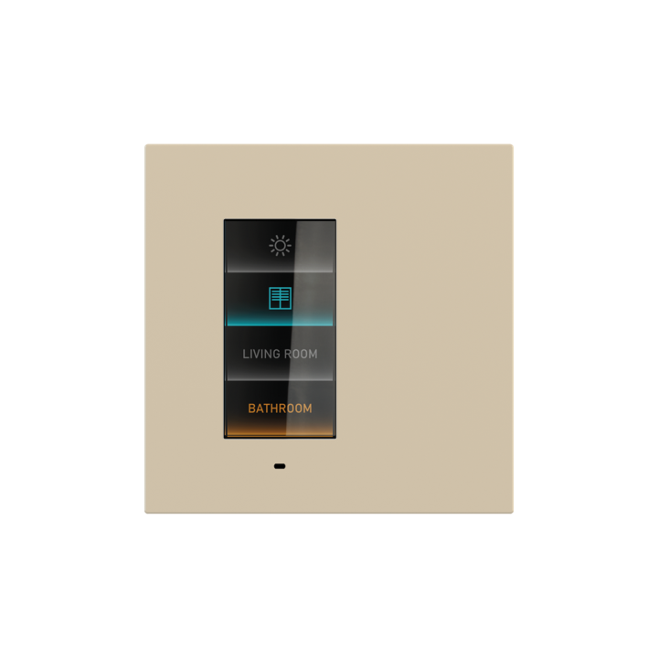 Signum square plate Surface Fenix NTM Beige Luxor