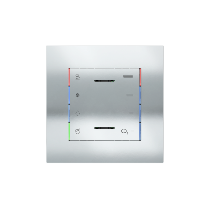 Ekinex накладка 71 60x60 mm металл EK-T1Q-CRO-ET2