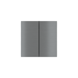 kit 2 rockers FF (Form/Flank/NF) vertical rectangular (40x80) Metal Titanium
