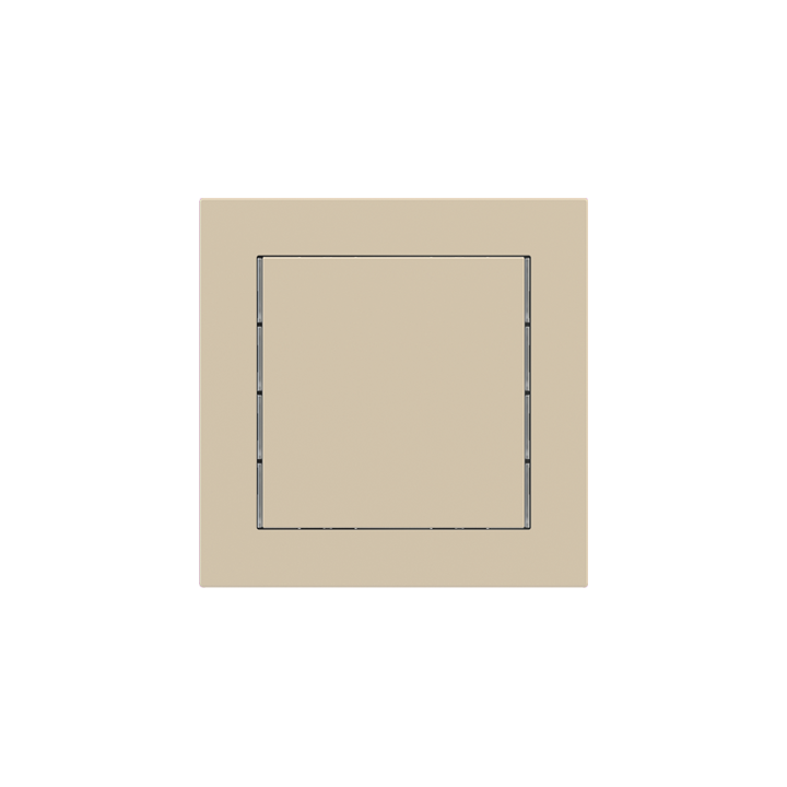 kit 1 rocker 71 serie Square with symbols (60X60) Fenix NTM Beige Luxor