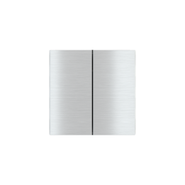 kit 2 rockers FF (Form/Flank/NF) vertical rectangular (40x80) Metal Alluminium