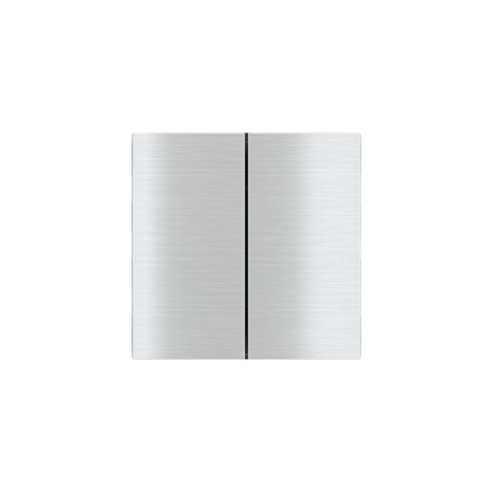 kit 2 rockers FF (Form/Flank/NF) vertical rectangular (40x80) Metal Alluminium