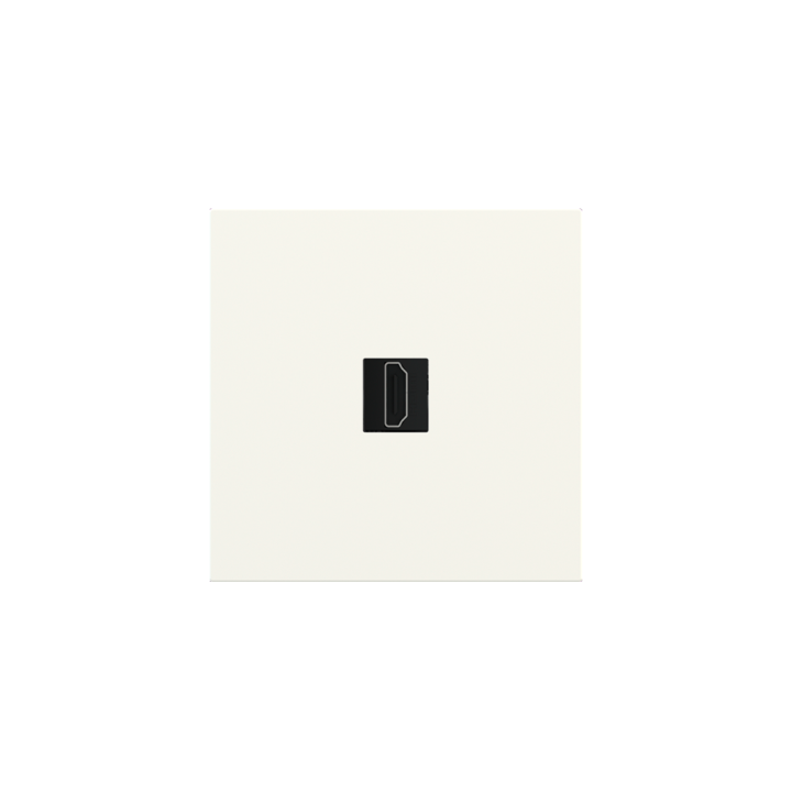 Square magnetic plate for keystone system Proxima series Metal Warm White