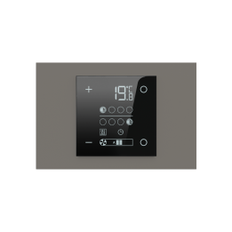 Rectangular Plate 71 (Form/Flank/NF) (80x121) 1 window (60x60) Fenix NTM Grey London