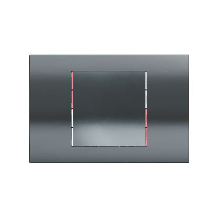 Ekinex накладка 71 60x60 mm черный металл EK-T1Q-CBM