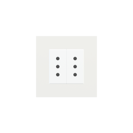 Ekinex накладка Form/Flank/NF 80x80 mm White Malè Fenix NTM EK-PQP-FBM