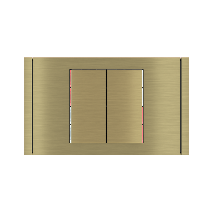 Ekinex накладка 71 30x60 mm латунь металл EK-T2R-GBB