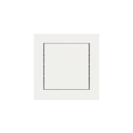kit 1 rocker 71 serie Square with symbols (60X60) Fenix NTM White Malè