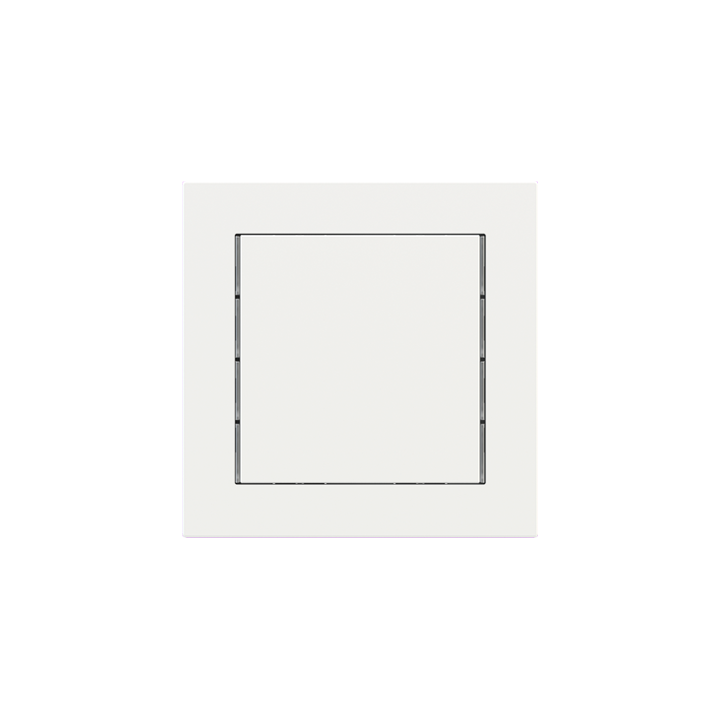 kit 1 rocker 71 serie Square with symbols (60X60) Fenix NTM White Malè