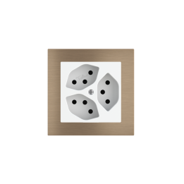 Ekinex накладка Proxima 60x60 mm металл EK-PQA-F-GBH