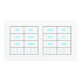 Rectangular Plate Deep (FF/71/20Venti) (87x158) 2 windows (60x60)+(60x60) Plastic White
