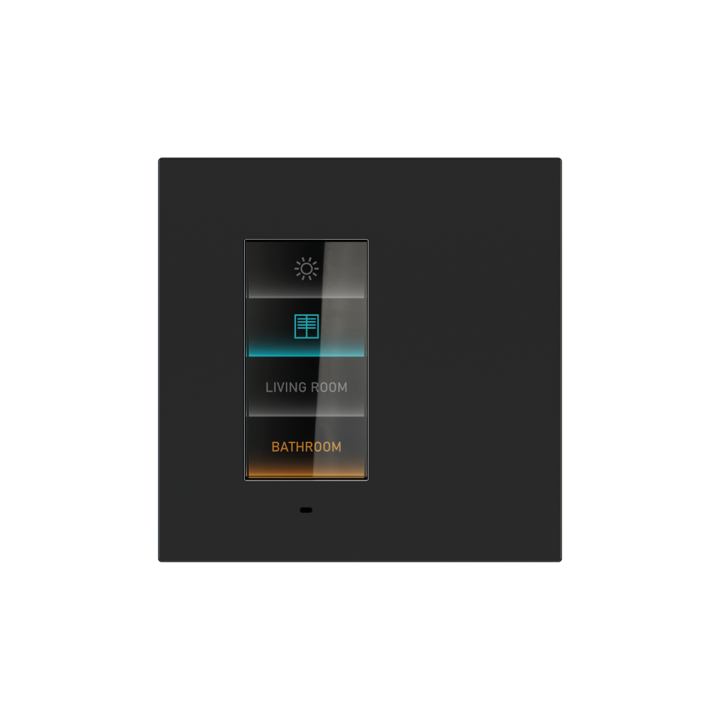 Signum square plate Surface Fenix NTM Indigo Black