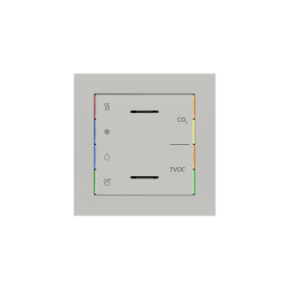 kit 1 rocker 71 serie Square ET2 (60X60) Silver Plastic