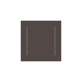 kit 1 rocker 71 serie Square with symbols (60X60) Fenix NTMCocoa Orinoco