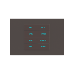 Rectangular Plate Deep (FF/71/20Venti) (87x128) 1 window (45x68) Fenix NTM Cocoa Orinoco