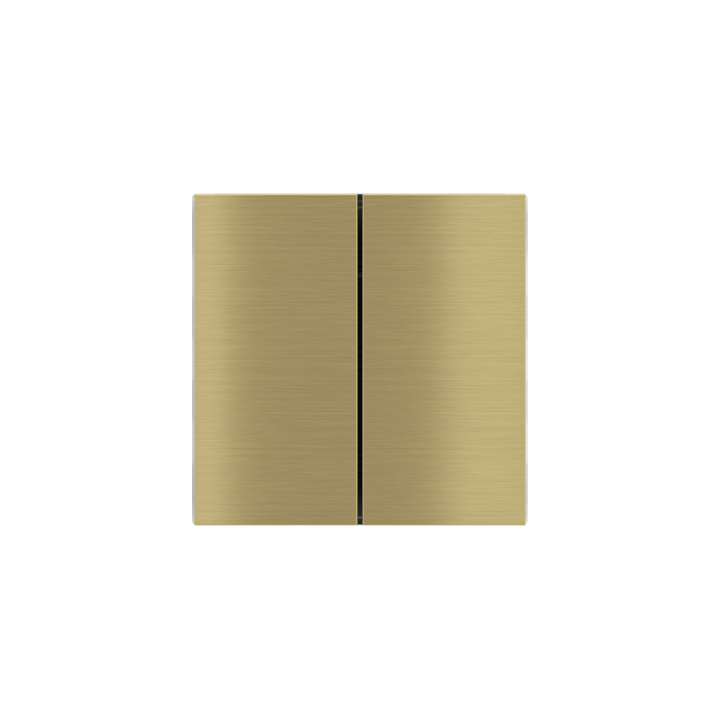 kit 2 rockers FF (Form/Flank/NF) vertical rectangular (40x80) Metal Brass