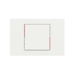 kit 1 rocker 71 serie Square (60X60) Fenix NTM White Malè