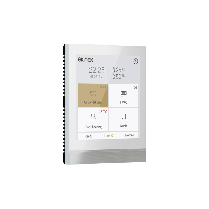 Touch&Control Room controller 4" with advanced function - White