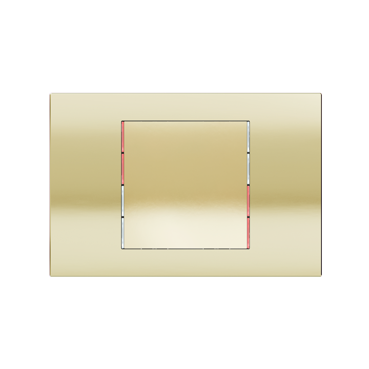 kit 1 rocker 71 serie Square (60X60) Metal HT Champagne